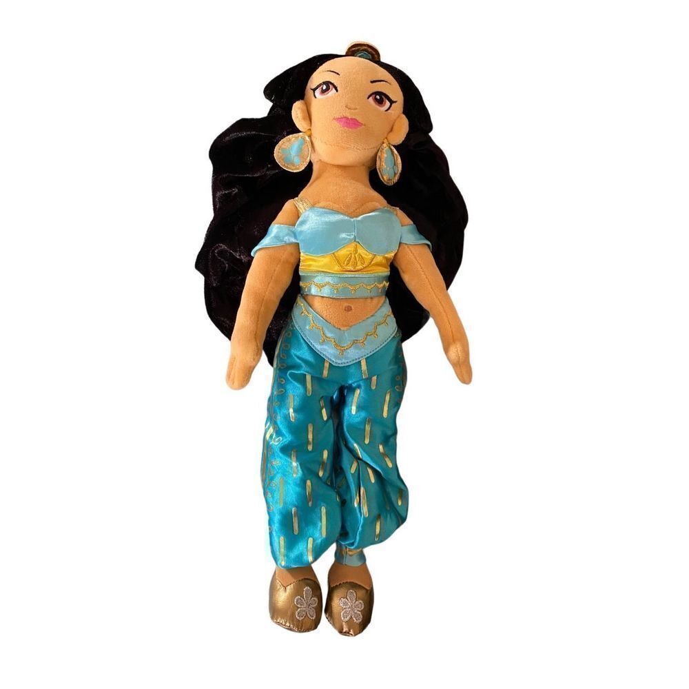 Disney Aladdin, Jasmine, plush rag soft doll 18 inches ￼